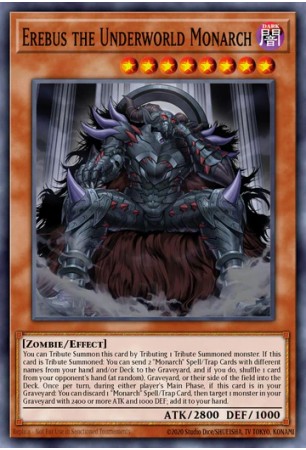 Erebus the Underworld Monarch - RA04-EN019 - Super Rare