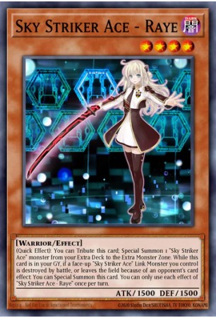 Sky Striker Ace - Raye - RA04-EN026 - Quarter Century Secret Rare