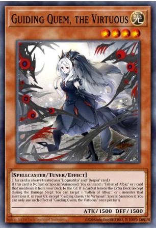 Guiding Quem, the Virtuous - RA04-EN043 - Secret Rare