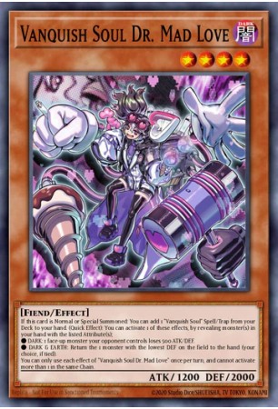 Vanquish Soul Dr. Mad Love - RA04-EN045 - Secret Rare