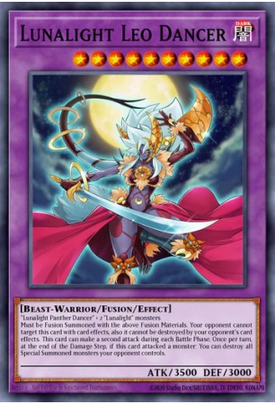 Lunalight Leo Dancer - RA04-EN053 - Super Rare