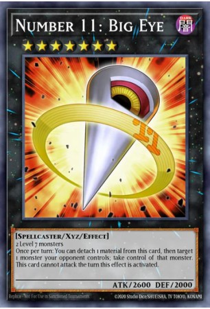 Number 11: Big Eye - RA04-EN062 - Super Rare