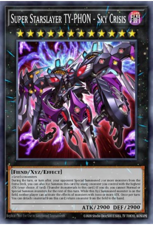Super Starslayer TY-PHON - Sky Crisis - RA04-EN072 - Super Rare