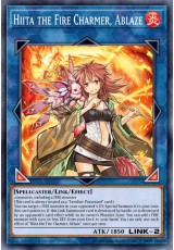 Hiita the Fire Charmer, Ablaze - RA04-EN074 - Super Rare