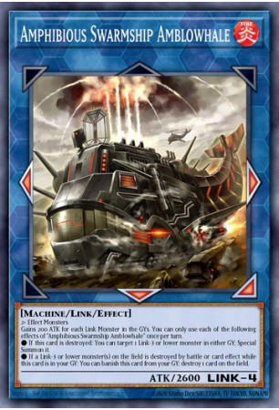 Amphibious Swarmship Amblowhale - RA04-EN077 - Super Rare