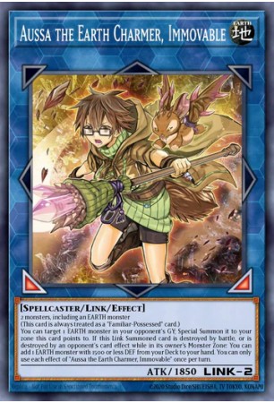 Aussa the Earth Charmer, Immovable - RA04-EN078 - Ultra Rare
