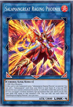 Salamangreat Raging Phoenix - RA04-EN083 - Ultra Rare