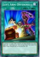 Left Arm Offering - RA04-EN086 - Secret Rare