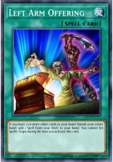 Left Arm Offering - RA04-EN086 - Secret Rare