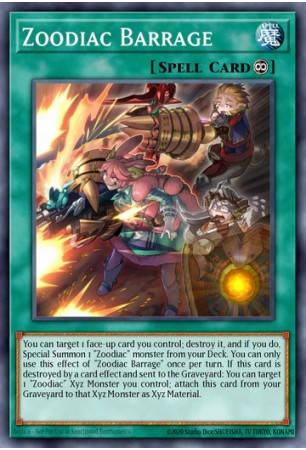 Zoodiac Barrage - RA04-EN091 - Secret Rare