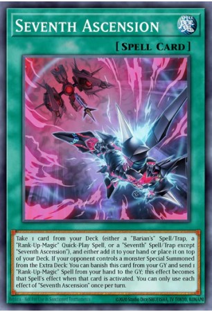 Seventh Ascension - RA04-EN098 - Secret Rare