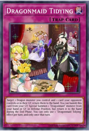 Dragonmaid Tidying - RA04-EN102 - Ultra Rare