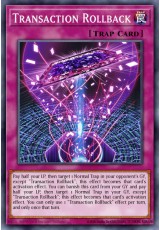 Transaction Rollback - RA04-EN105 - Secret Rare