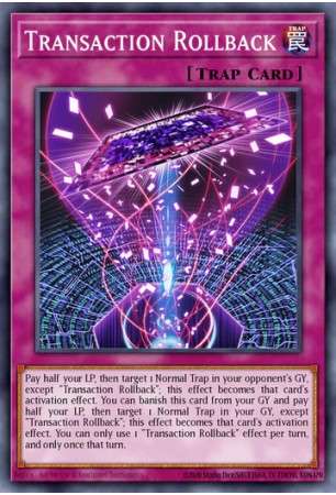 Transaction Rollback - RA04-EN105 - Secret Rare