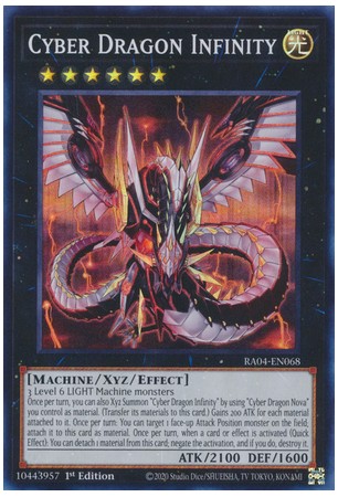 Cyber Dragon Infinity - RA04-EN068 - Secret Rare