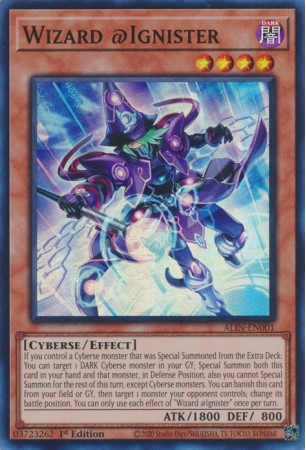 Wizard @Ignister - ALIN-EN001 - Super Rare