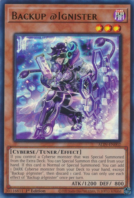 Backup @Ignister - ALIN-EN002 - Ultra Rare - Duelshop