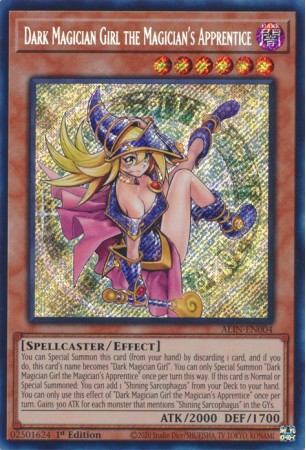 Dark Magician Girl the Magician's Apprentice - ALIN-EN004 - Secret Rare