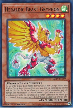 Heraldic Beast Gryphon - ALIN-EN009 - Super Rare
