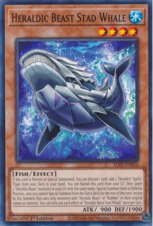 Heraldic Beast Stad Whale - ALIN-EN010 - Common