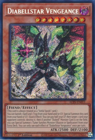 Diabellstar Vengeance - ALIN-EN011 - Secret Rare