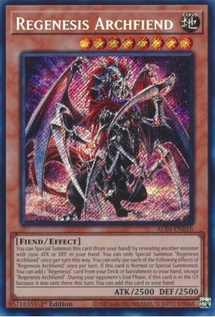Regenesis Dragon - ALIN-EN016 - Secret Rare