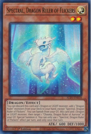Spectral, Dragon Ruler of Flickers - ALIN-EN018 - Ultra Rare