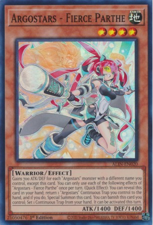 Argostars - Fierce Parthe - ALIN-EN020 - Super Rare