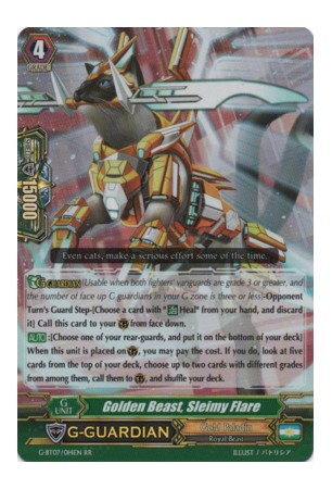 Golden Beast, Sleimy Flare - G-BT07/014EN - RR