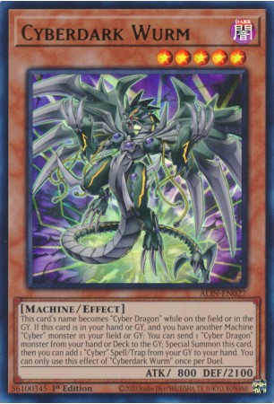 Cyberdark Wurm - ALIN-EN027 - Ultra Rare