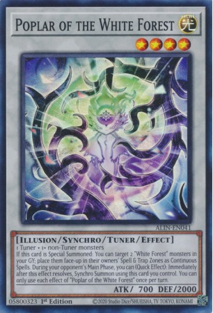 Poplar of the White Forest - ALIN-EN041 - Super Rare