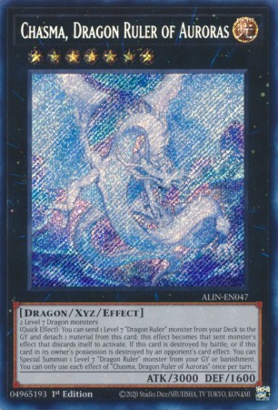 Chasma, Dragon Ruler of Auroras - ALIN-EN047 - Secret Rare