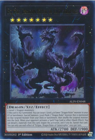 Eclipse, Dragon Ruler of Catastrophes - ALIN-EN048 - Ultra Rare