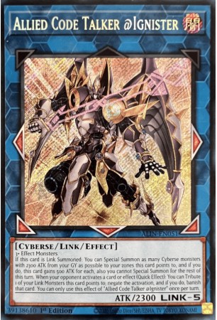 Allied Code Talker @Ignister - ALIN-EN051 - Secret Rare