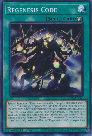 Regenesis Code - ALIN-EN060 - Super Rare