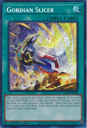 Gordian Slicer - ALIN-EN066 - Secret Rare