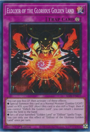 Eldlixir of the Glorious Golden Land - ALIN-EN077 - Super Rare