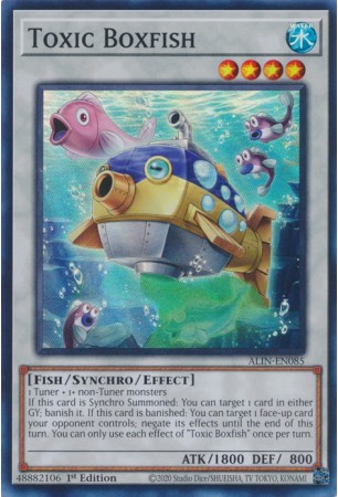 Toxic Boxfish - ALIN-EN085 - Super Rare
