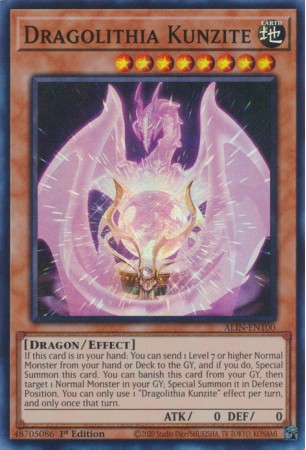 Dragolithia Kunzite - ALIN-EN100 - Super Rare
