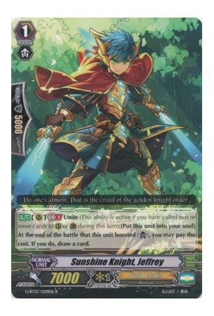 Sunshine Knight, Jeffrey - G-BT07/029EN - R