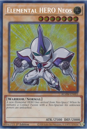 Elemental HERO Neos - BLMM-EN003 - Secret Rare
