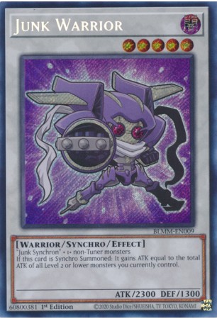 Junk Warrior - BLMM-EN009 - Secret Rare