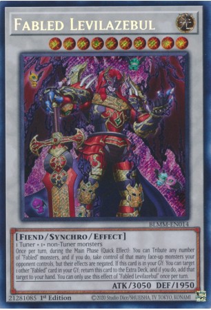 Fabled Levilazebul - BLMM-EN014 - Secret Rare