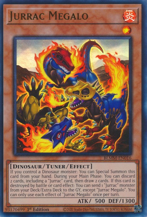 Jurrac Megalo - BLMM-EN016 - Ultra Rare - Duelshop
