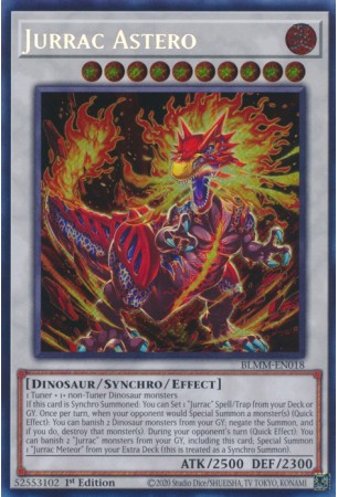 Jurrac Astero - BLMM-EN018 - Secret Rare