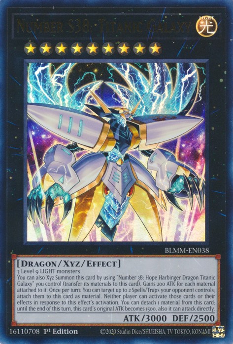 Number S38: Titanic Galaxy - BLMM-EN038 - Ultra Rare - Duelshop