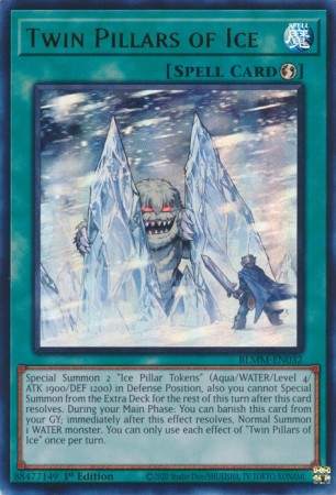 Twin Pillars of Ice - BLMM-EN032 - Ultra Rare