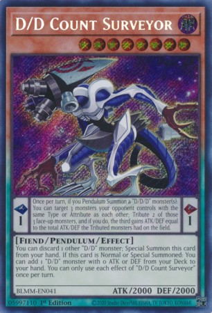 D/D Count Surveyor - BLMM-EN041 - Secret Rare