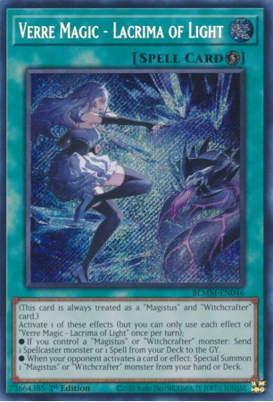 Verre Magic - Lacrima of Light - BLMM-EN046 - Secret Rare