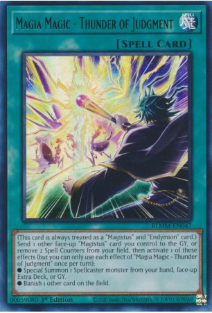 Magia Magic - Thunder of Judgment - BLMM-EN047 - Ultra Rare